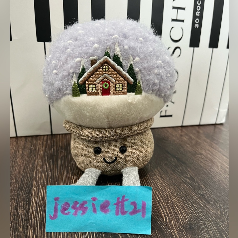 Jellycat Amuseables Snow Globe 2025 Christmas 100%Authentic NWT US SHIP FAST